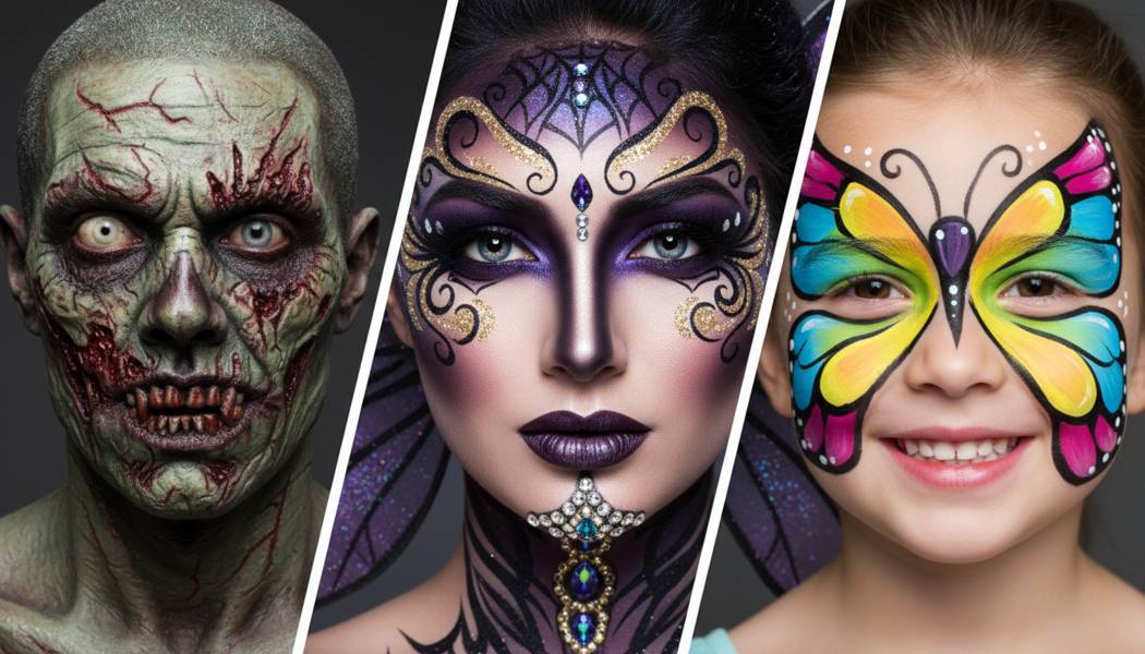 Dịch Vụ Vẽ Mặt Halloween Tại Chơn Thành Bình Phước. Ảnh 2